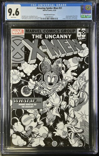 Amazing Spider-Man #51 Bigarella Sketch Cover CGC 9.6 - Marvel Comics 8/24