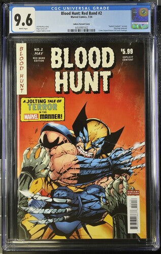Blood Hunt: Red Band #2 CGC 9.6 - Marvel Comics 7/24