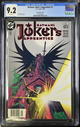 Batman: Joker's Apprentice #1 Newsstand Edition CGC 9.2 - DC Comics 5/99