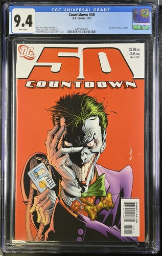 Countdown #50 CGC 9.4 - DC Comics 7/07