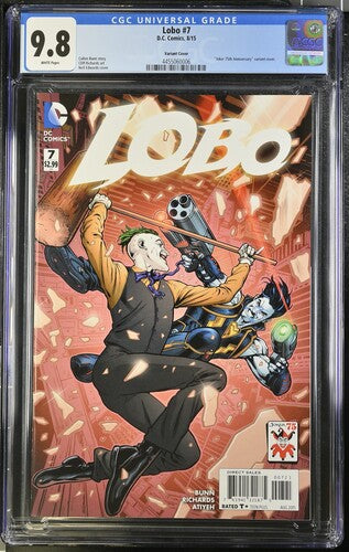 Lobo #41 Variant Cover CGC 9.8 - DC Comics 8/15