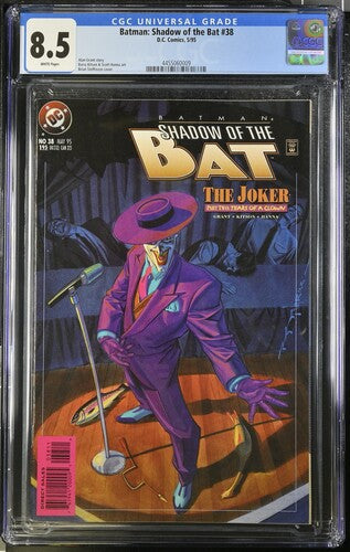 Batman: Shadow of the Bat #38 CGC 8.5 - DC Comics 5/95
