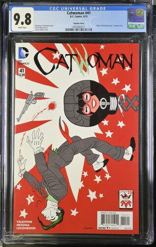 Catwoman #41 Variant Cover CGC 9.8 - DC Comics 8/15