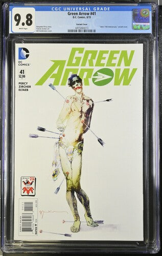 Green Arrow #41 Variant Cover CGC 9.8 - DC Comics 8/15