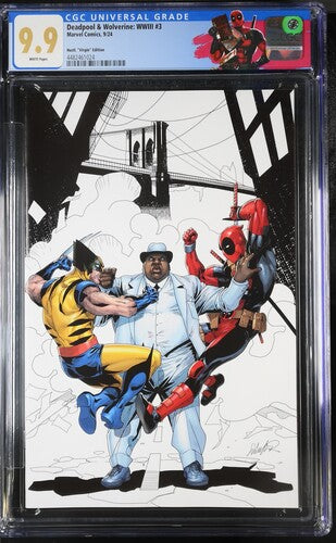 Deadpool & Wolverine: WWIII #3 Comic Book CGC 9.9