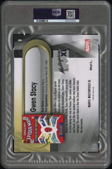 2024 SKYBOX MARVEL MASTERPIECES XL #8 GWEN STACY WHAT IF