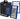 BCW 6 Pack Blue Slab Bumpers- Sized For Beckett