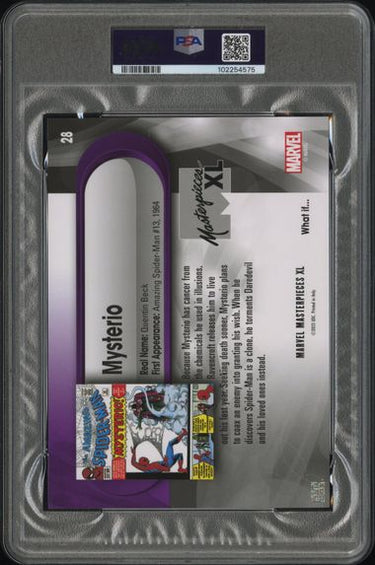 2024 SKYBOX MARVEL MASTERPIECES XL #28 MYSTERIO WHAT IF