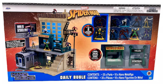 Spiderman Nano Die-Cast Daily Bugle Nano Scene